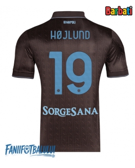 SSC Napoli Rasmus Hojlund #19 Tricou Fotbal Replică 2025-26 Barbati Treilea